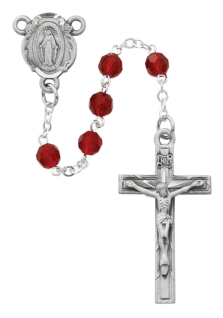 Garnet rosary deals