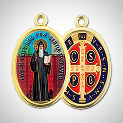 St. Benedict Medals - Oval