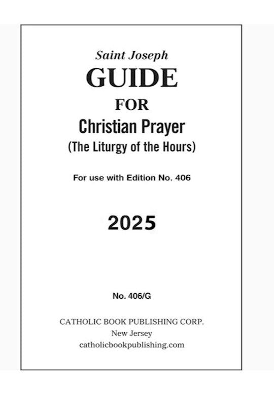 2024 - 2025 Guide for Christian Prayer Regular Print