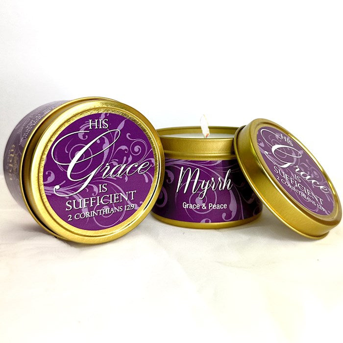 Myrrh Candle in a Tin