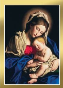 CA-456 Madonna and Child Christmas Card