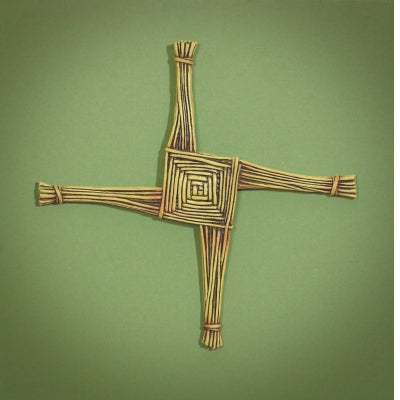 ST.BRIGID WALL CROSS W/CARD