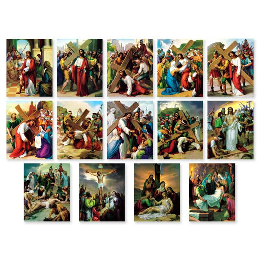 Stations of the Cross Poster Set