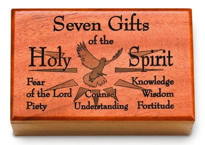 Seven Gifts of the Holy Spirit Keepsake Box