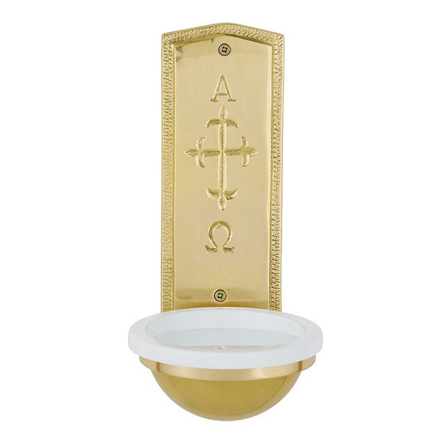 Holy Water Font - Alpha Omega