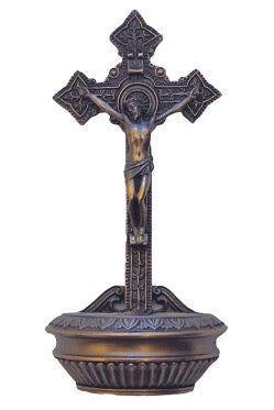 Crucifixion Holy Water Font