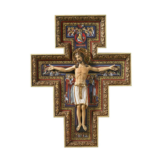 San Damiano Crucifix 10" H