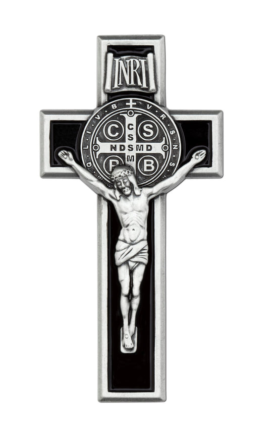 VISOR CLIP - ST. BENEDICT CRUCIFIX