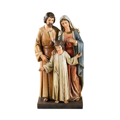 Holy Family Statue 8" High