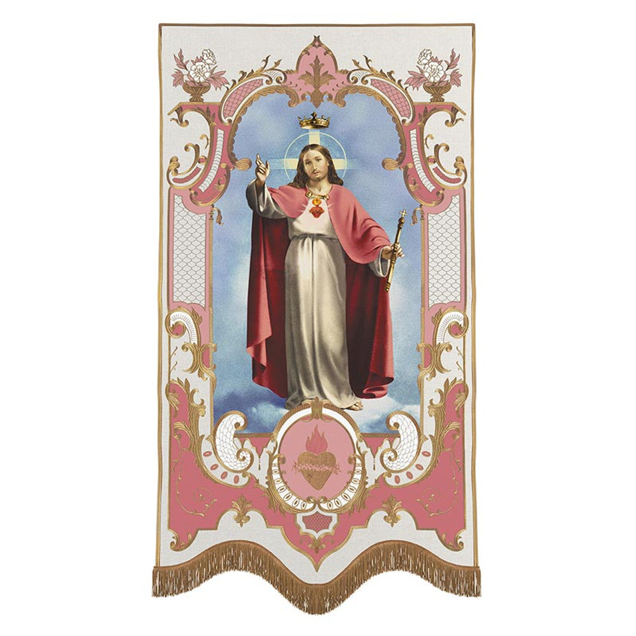 Christ The King Vintage Banner