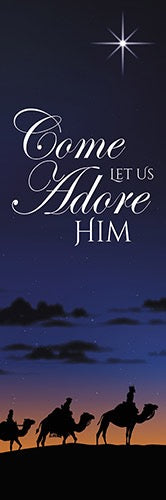 Christmas Banners - Joy to the World / Glory to God/Come Let Us Adore **DISCONTINUED**