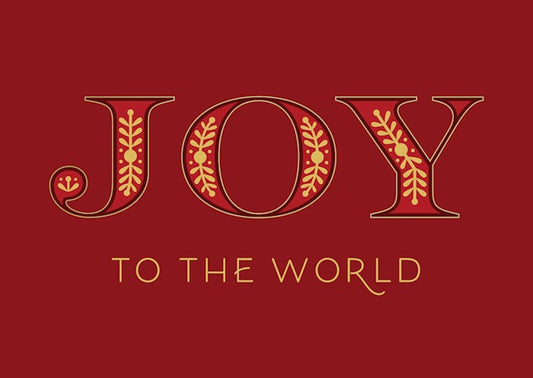 Joy to the World Christmas Cards