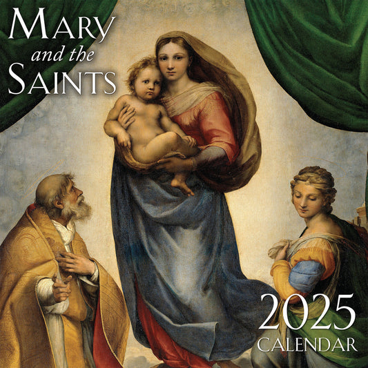 2025 Mary & Saints Wall Calendar