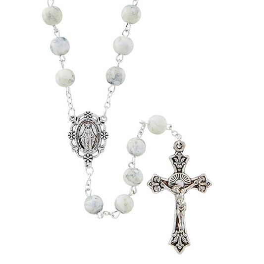 Massa White Rosary