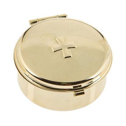 Golden Pyx, Plastic Case, 1½" x ½"