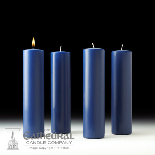 Advent Candle Pillar - Church Set