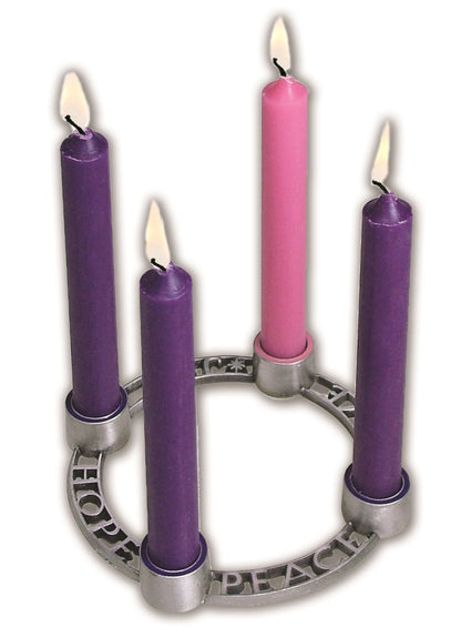 Pewter Advent Wreath