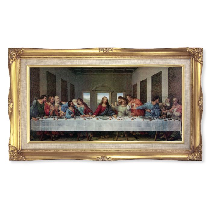 Last Supper Framed Picture