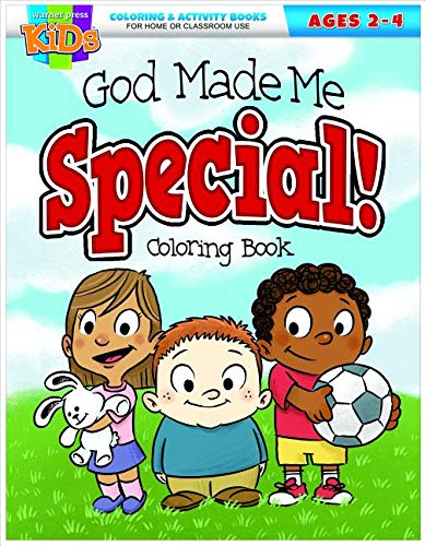 God Made Me Special Colouring Book – Joseph's Inspirational