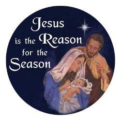 Christmas Auto Magnet Jesus is the Reason