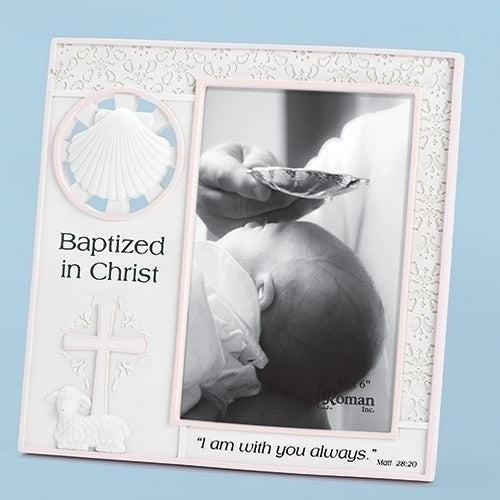 Girl Baptism Frame