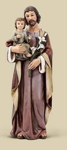 Joseph And Baby Jesus Figure  25"