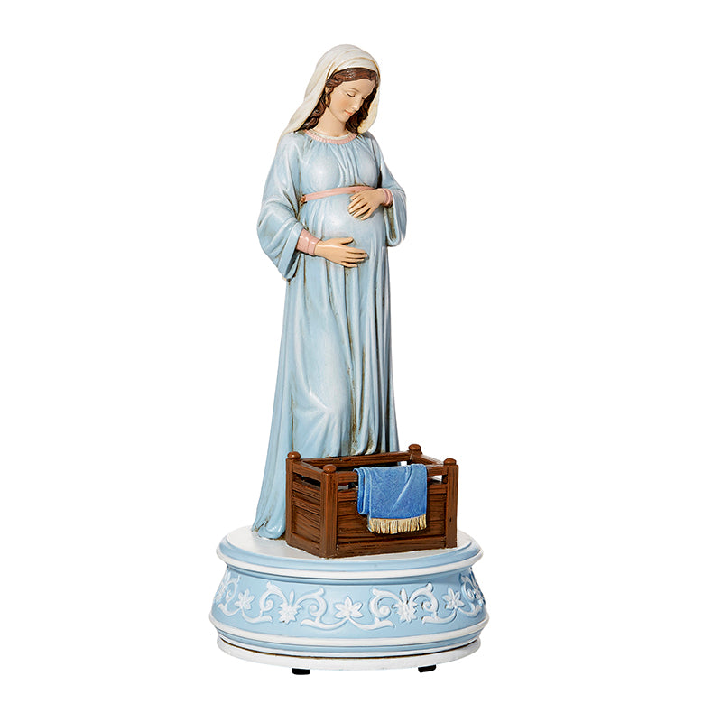 Mary Mother of God Musical Statue - 9"