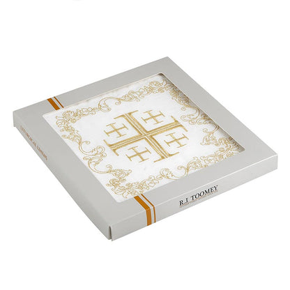 Jerusalem Cross Linen Gift Set