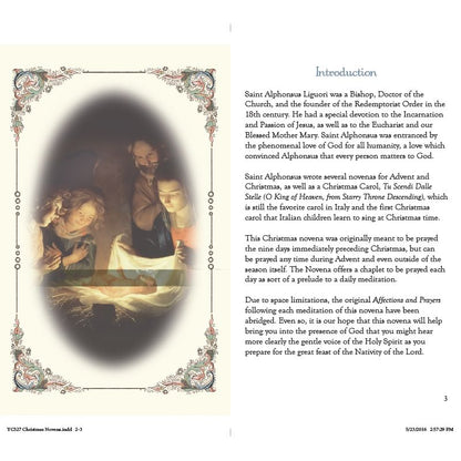 Christmas Novena Book.